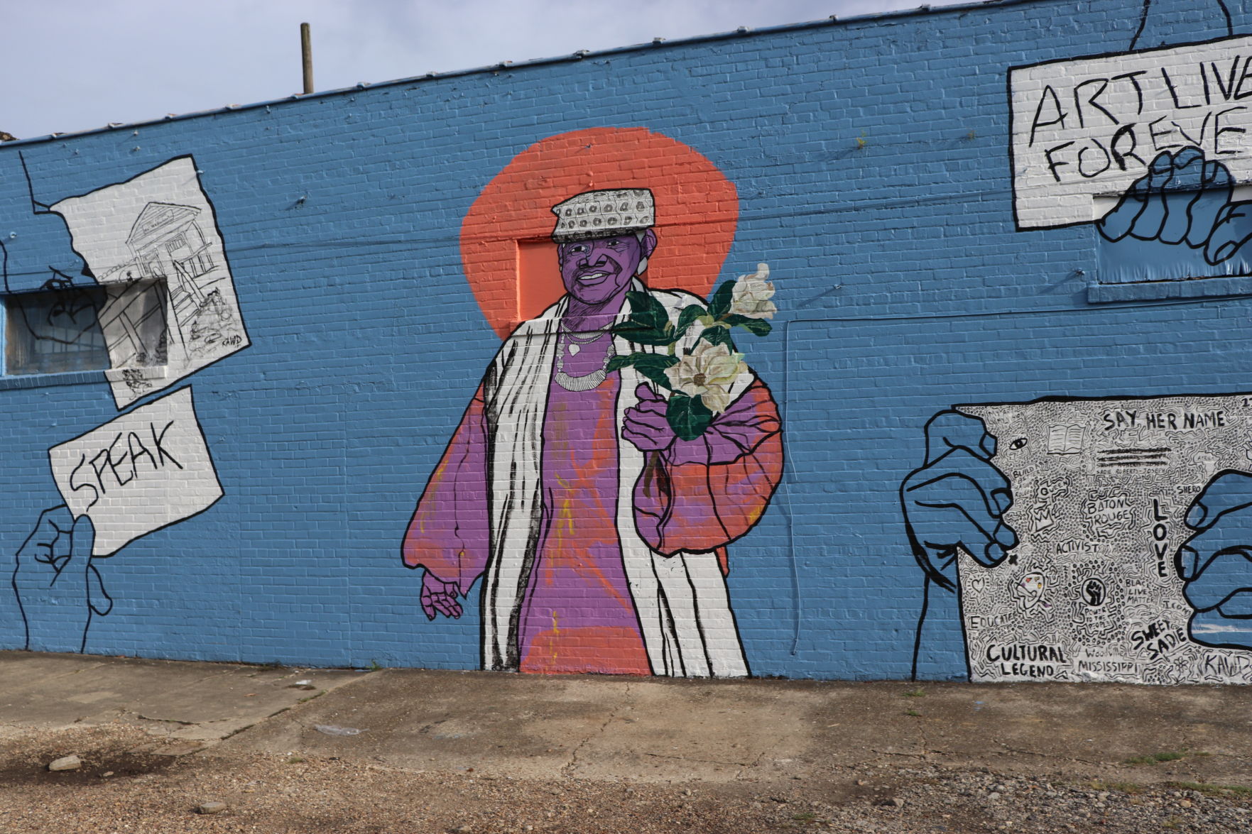 Sadie Roberts-Joseph mural 2. PROVIDED PHOTO BY KRISTEN DOW.JPG